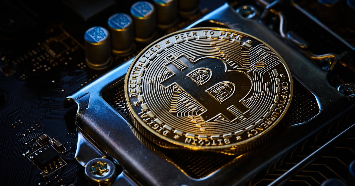 Bitcoin hardware wallet security concept